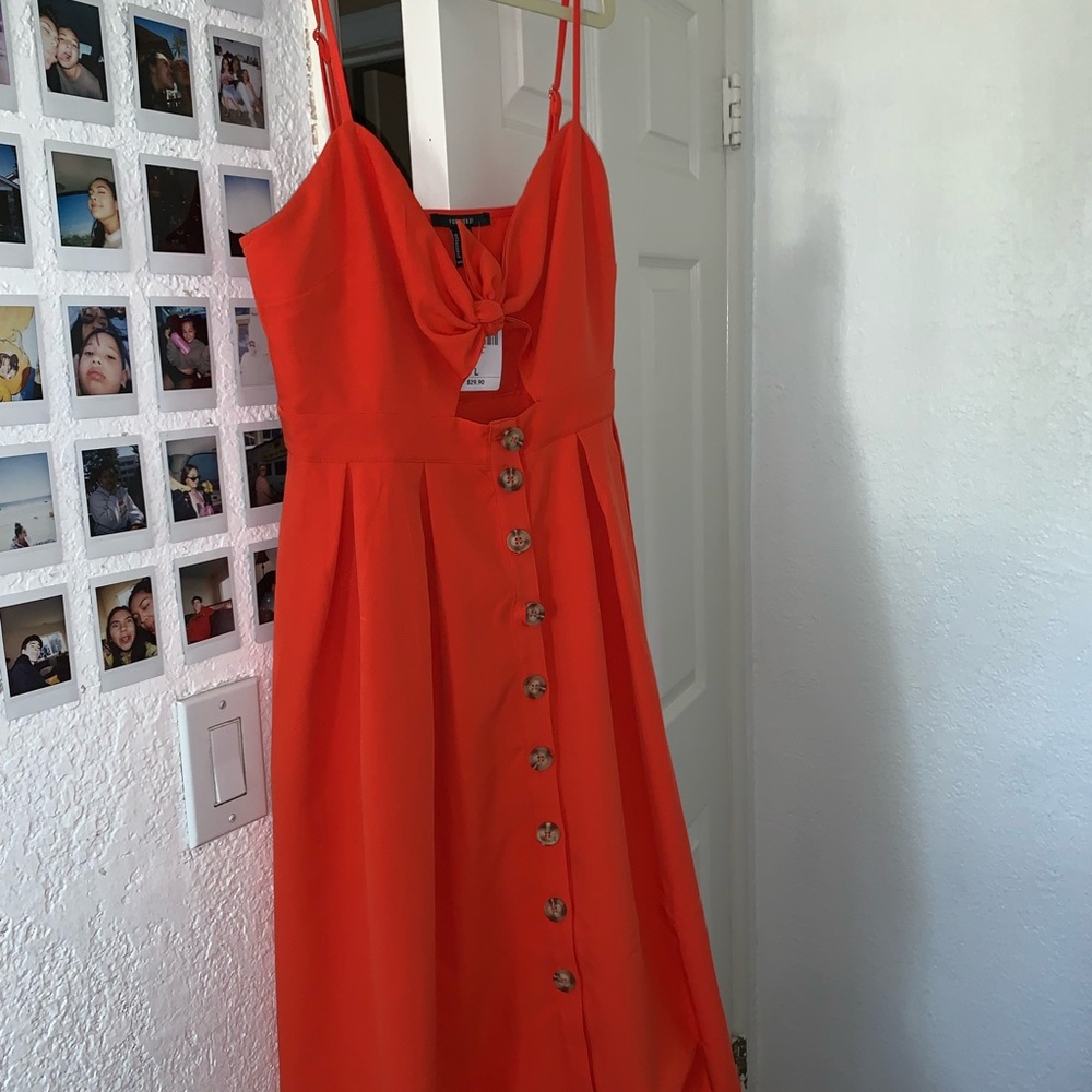 Beautiful burnt orange dress